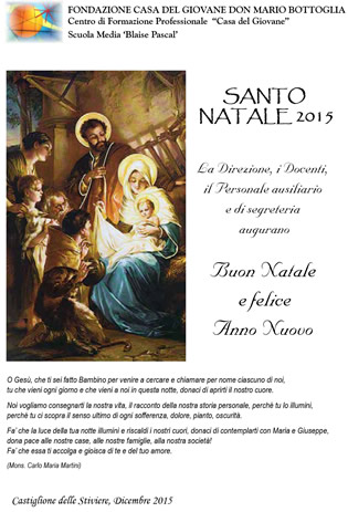 santo natale 2015 casa del giovane